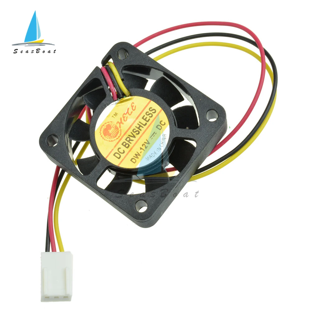 DC 12V 4010 Cooling Fan DC Cooler Brushless Mini Fan 40x40x10mm 2Pin 3Pin For 3D Printer Parts Reprap