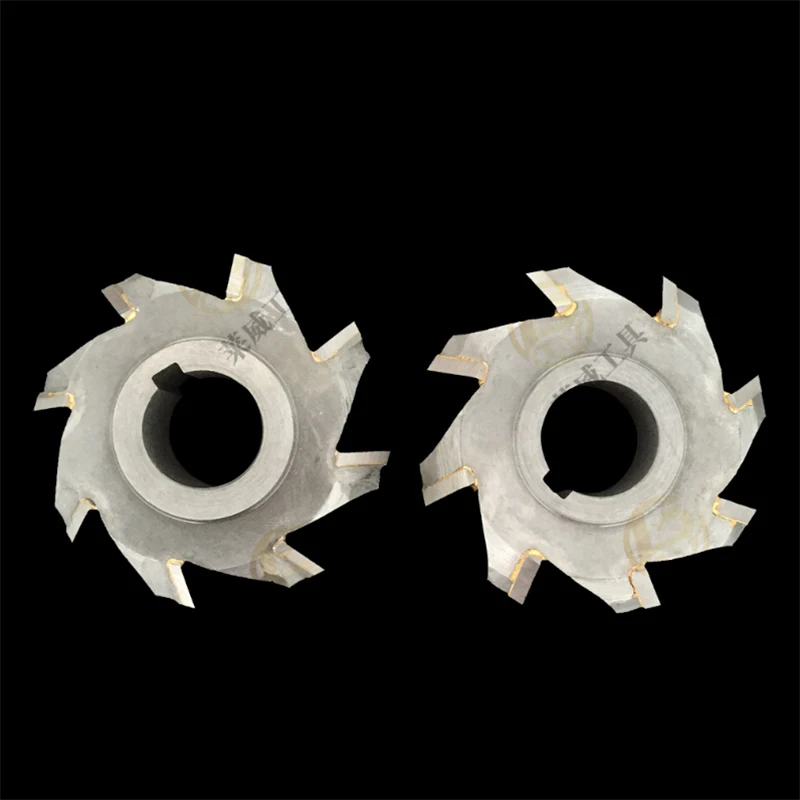 Welded alloy slotted saw blade slotted milling cutter slotted saw blade milling cutter slotted three-sided edge milling cutter