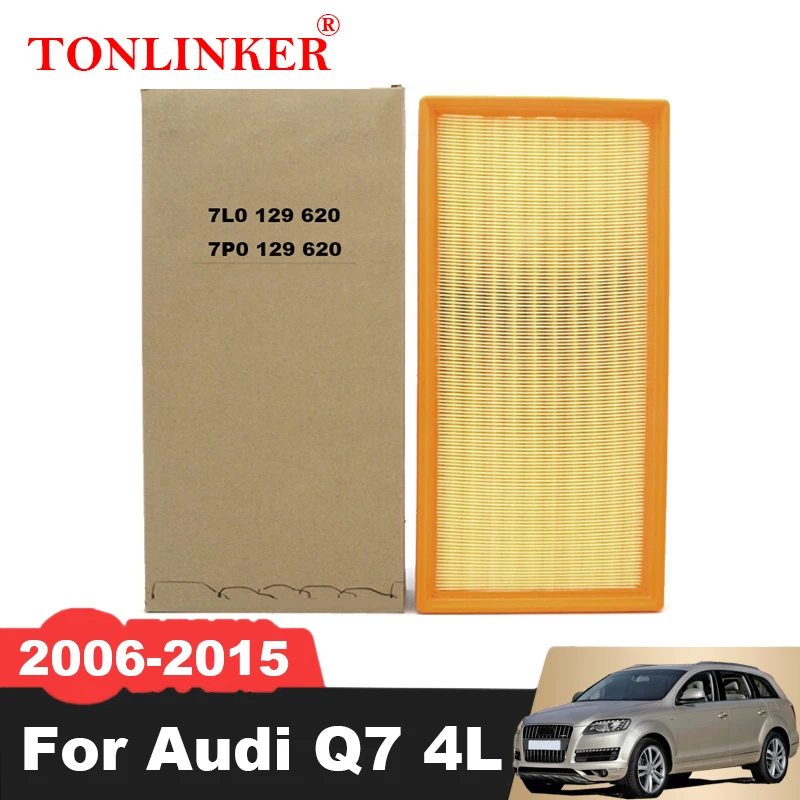 

TONLINKER Air Filter 7L0129620 For Audi Q7 4L 2006 2007 2008 2009 2010-2015 3.0TDI 3.6FSI 4.2TDI 4.2FSI 6.0TDI Car Accessories