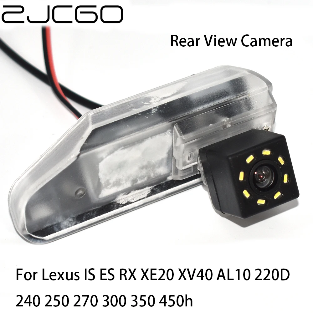 

ZJCGO CCD HD Car Rear View Reverse Back Up Parking Camera For Lexus IS ES RX XE20 XV40 AL10 220D 240 250 270 300 350 450h