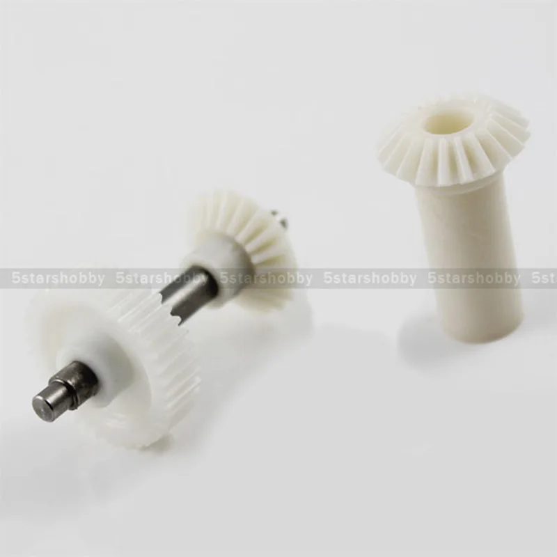 40T 0.6M Tail Rotor Front Drive Gear with Bearings For Trex 550 600 Helicopter