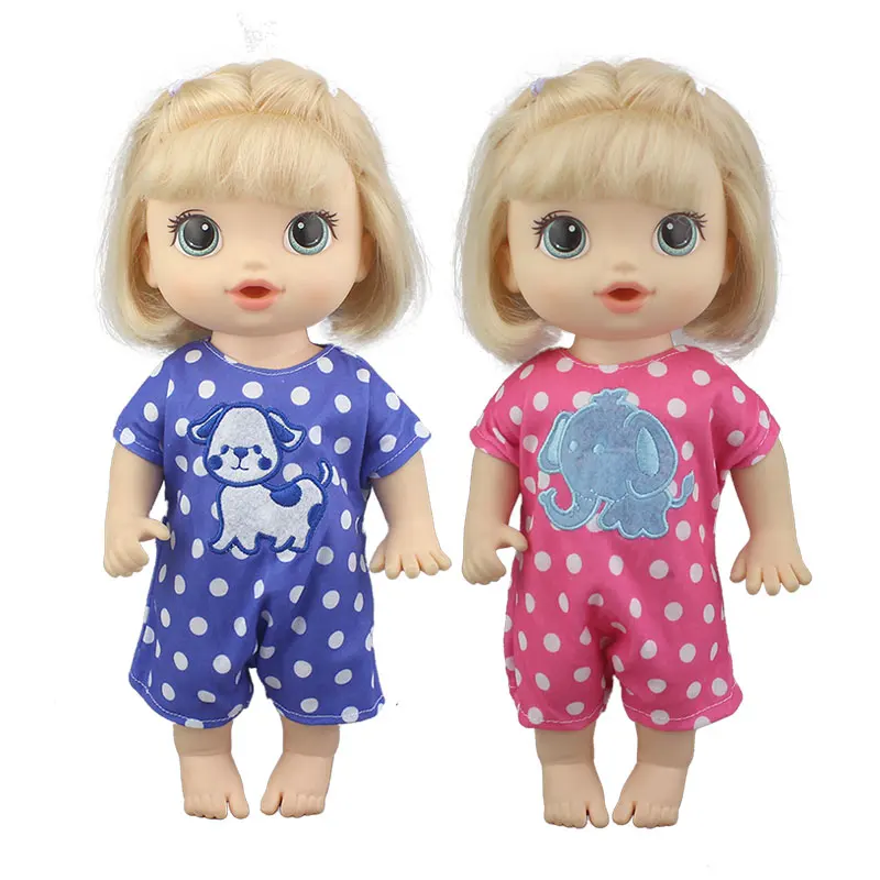 2022 Doll Clothes Suit For 12 Inch 30CM Baby Alive Doll Toys Crawling Doll Accessories