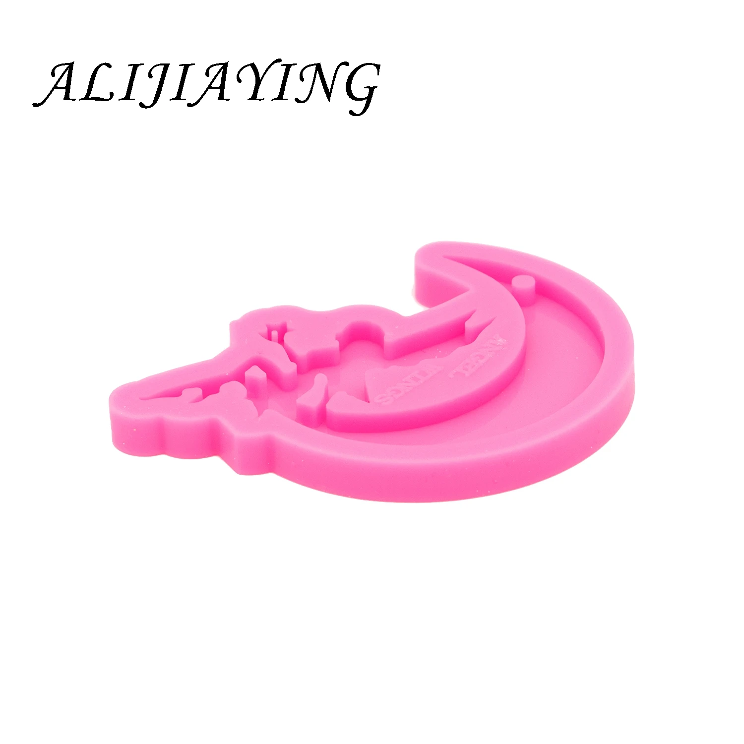 Shine Inside MOONTINK Keychain Mold Silicone mould for Resin Epoxy Craft DIY Necklace Jewelry Pendant DY0514