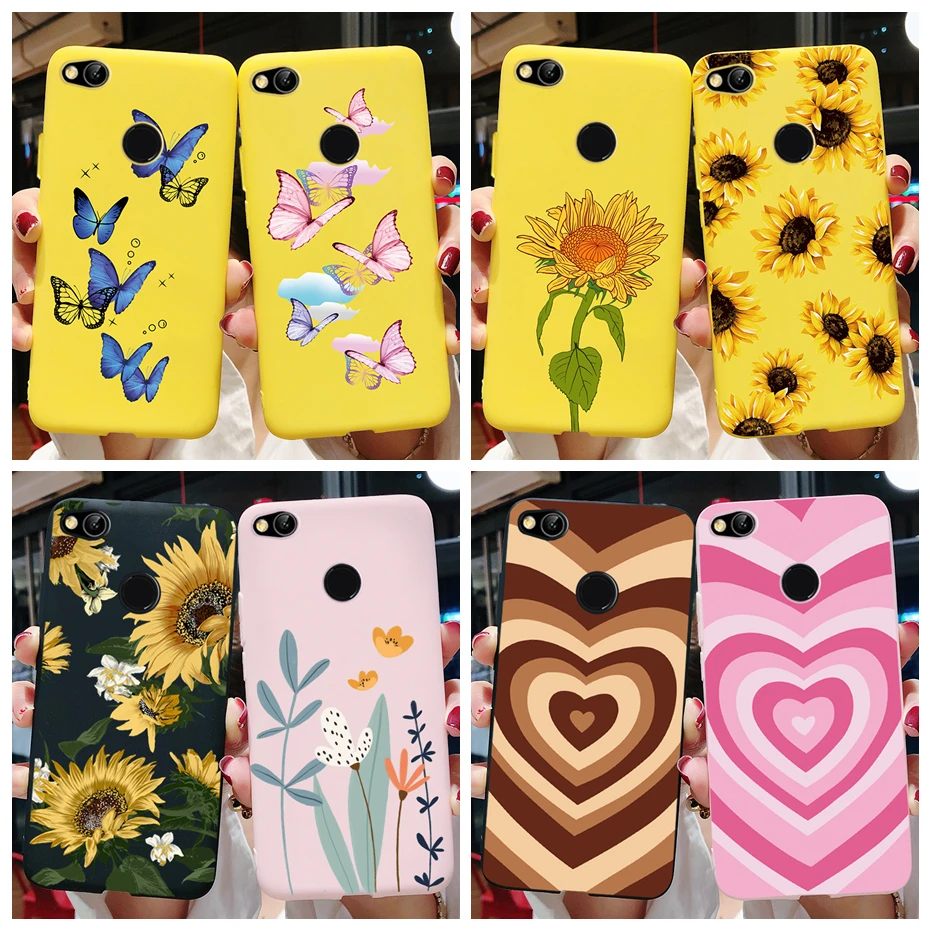 Case For Xiaomi Redmi 4x Case Silicone Soft Daisy Flower Painted Phone Case For Xiaomi Redmi 4X Back Cover On For Redmi 4x Case