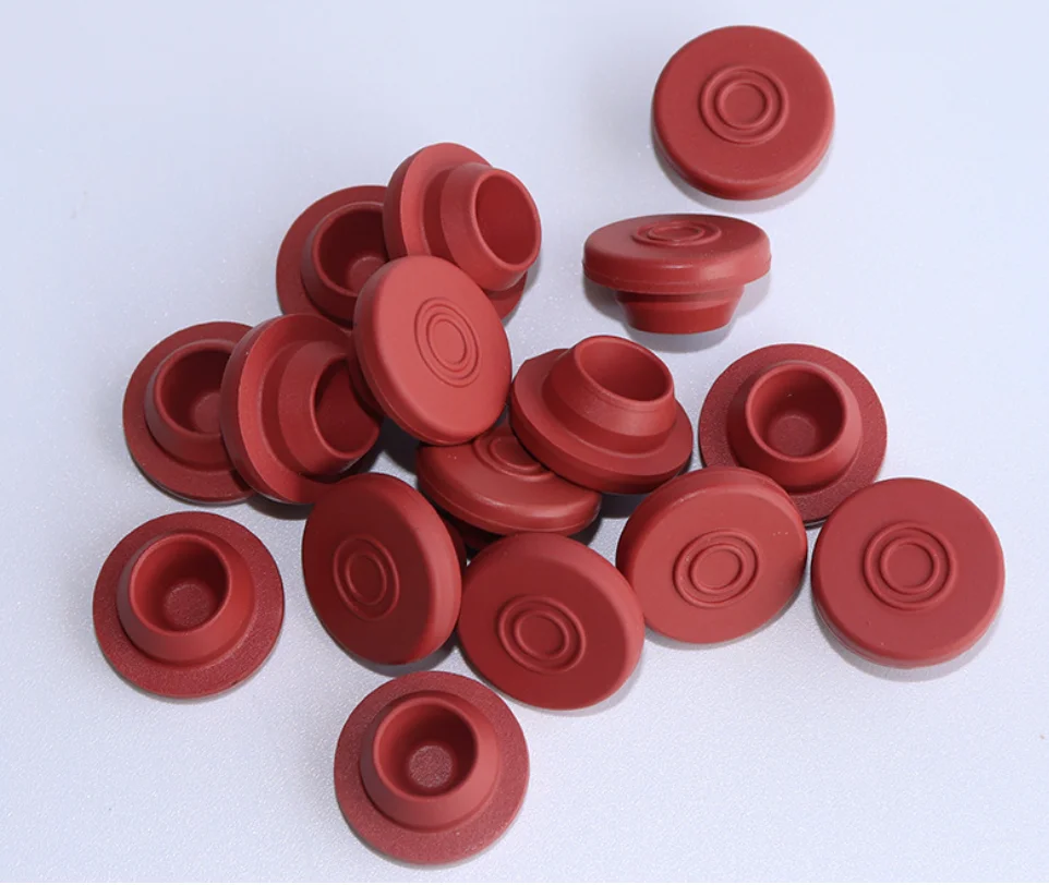 1000pcs 20mm Grey Butyl Rubber Stopper Plug for Glass Vial Bottle 10ml Sealing
