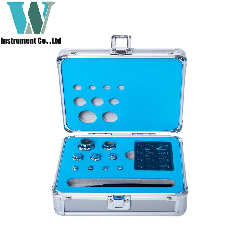 1mg-100g E1 E2 F1 F2 M1 Class 7.9g/cm3 Stainless Steel 304 Calibrate Weights 100g Test Weighing Sets