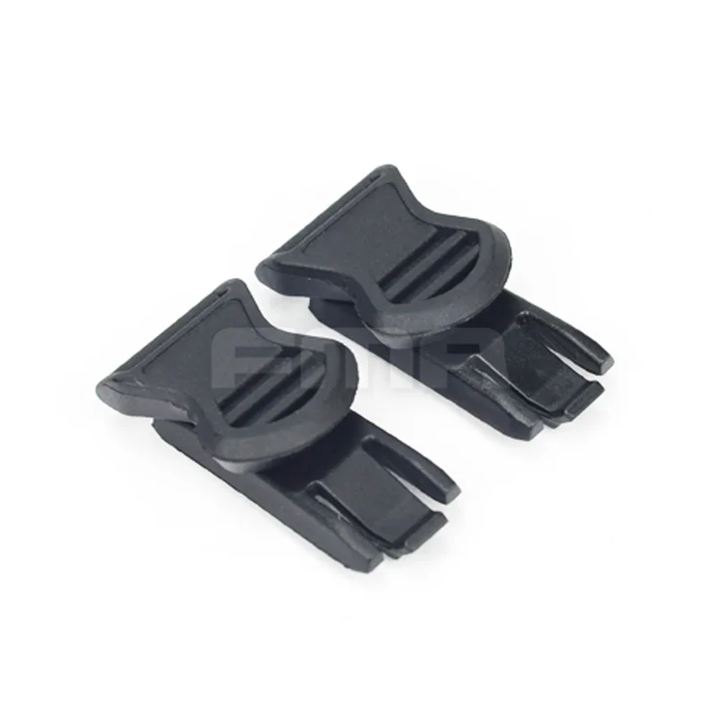 Clips giratorios con correa para gafas, montaje de riel para casco de 19mm de ancho