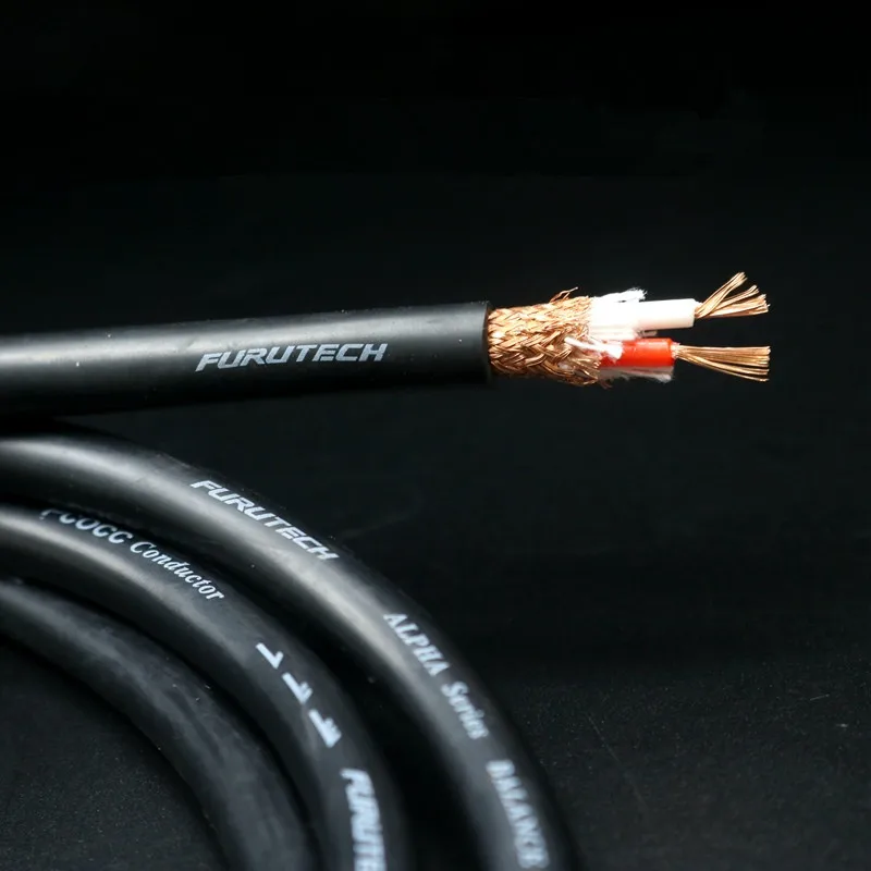 FURUTECH μ-P2.1 OCC fever audio XLR balanced RCA signal line loose line
