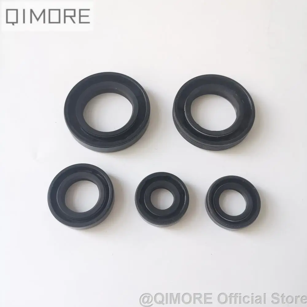 Engine Oil Seal Set for Scooter Moped TB50 TB60 D1E41QMB GEELY 50 QINGQI 50CC