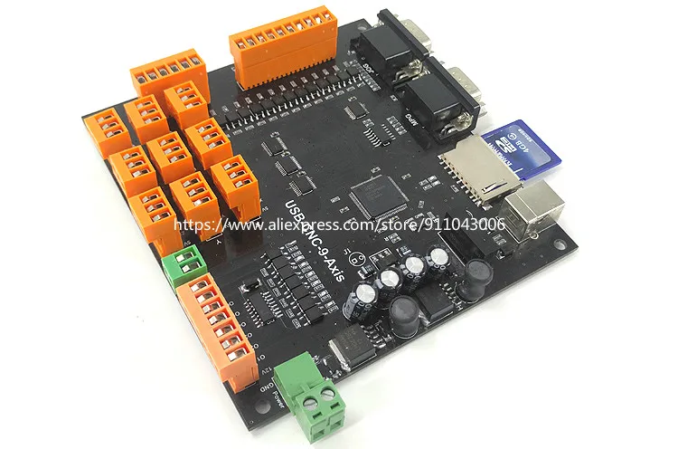 MDK2 PALNT 9-AXIS USB Engraving Machine Control Board Offline Controller Replaces MACH3 Card