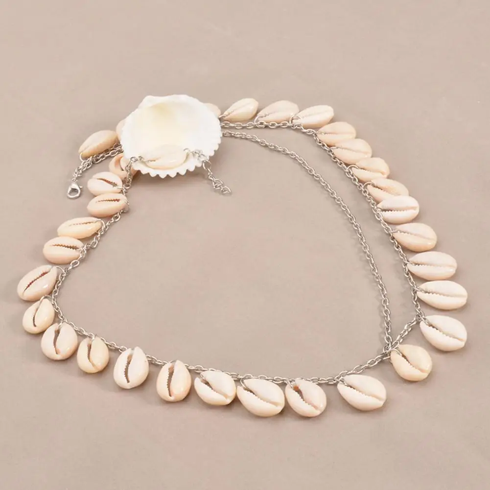 2021 Gold Metal Natural Shell Tassel Headband Heads Chain Wedding Hair Jewelry for Girl Summer Beach Seashell Hair Band Headpiec