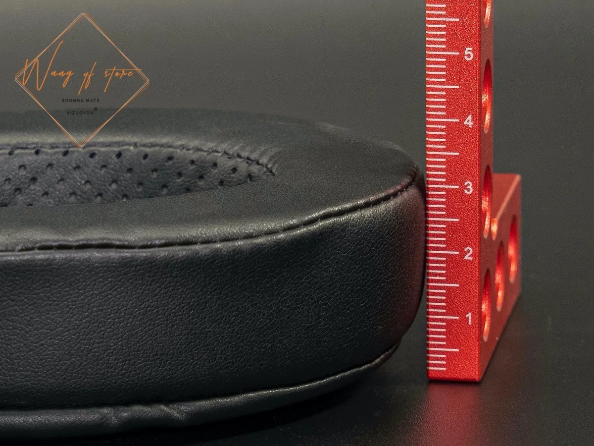 ลึกช้า Rebound หน่วยความจำโฟมแผ่นหูสำหรับ Sennheiser Massdrop X HD58X Jubilee HD6XX หูฟังแผ่นรองหูฟัง