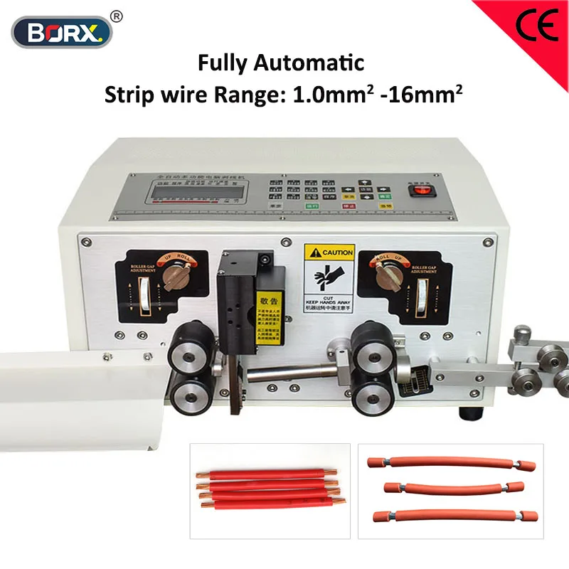 High quality BORX wire stripping machine automatic copper core PVC insulated peeling machine