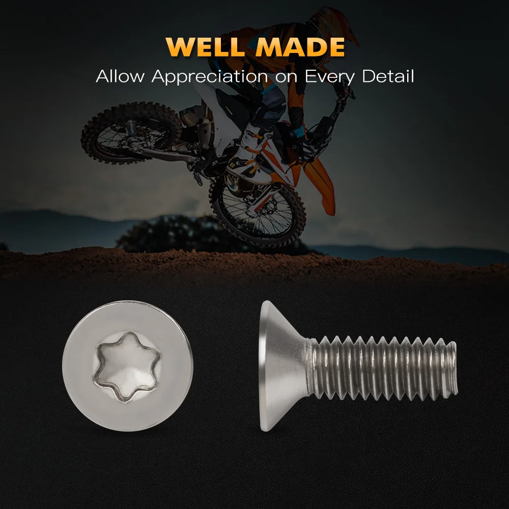 For KTM Duke RC 125 200 390 2011-2019 M4x12 Front Brake Reservoir Cap Cover Screw Bolt for Yamaha MT-07 MT-09 FZ 07 09 2014-2017