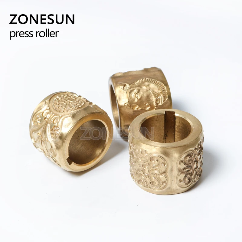 ZONESUN Leather Stamping Embossing Tool For  Leather Bracelet Straps Embossing Stamping Machine