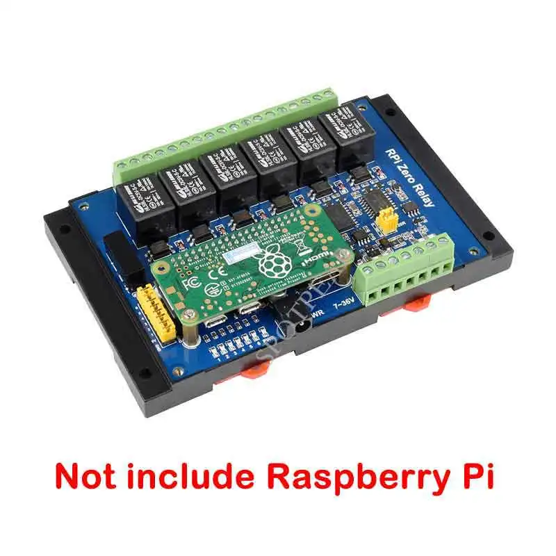 Imagem -02 - Raspberry pi Modbus Módulo Industrial Módulo de Relé de Vias Rs485 Pode
