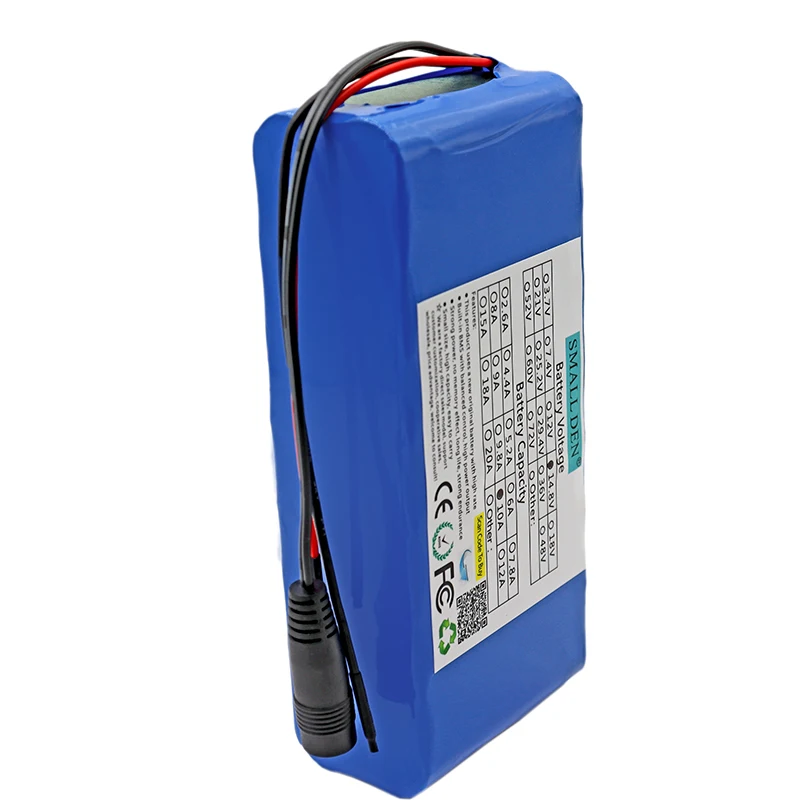 14.8V 10A 18650 lithium battery pack +16.8V 1A charger built-in 10A BMS, used for electronic products built-in battery + charger