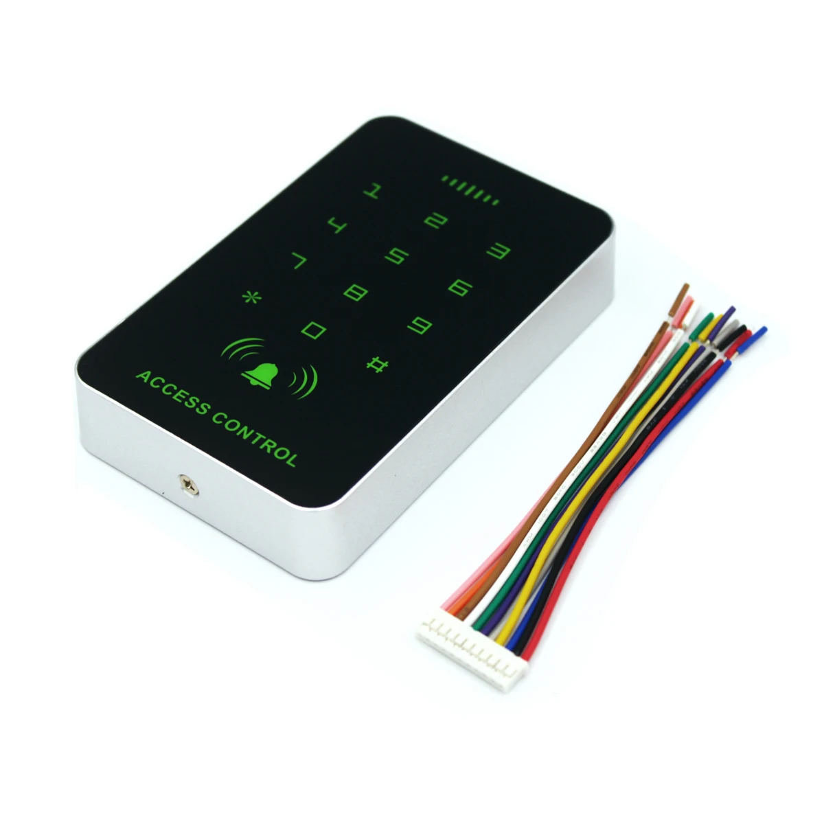 1000 users Backlight Touch Screen 125khz RFID Card Reader Keypad Access Control Reader Door Lock Opener Keyboard System