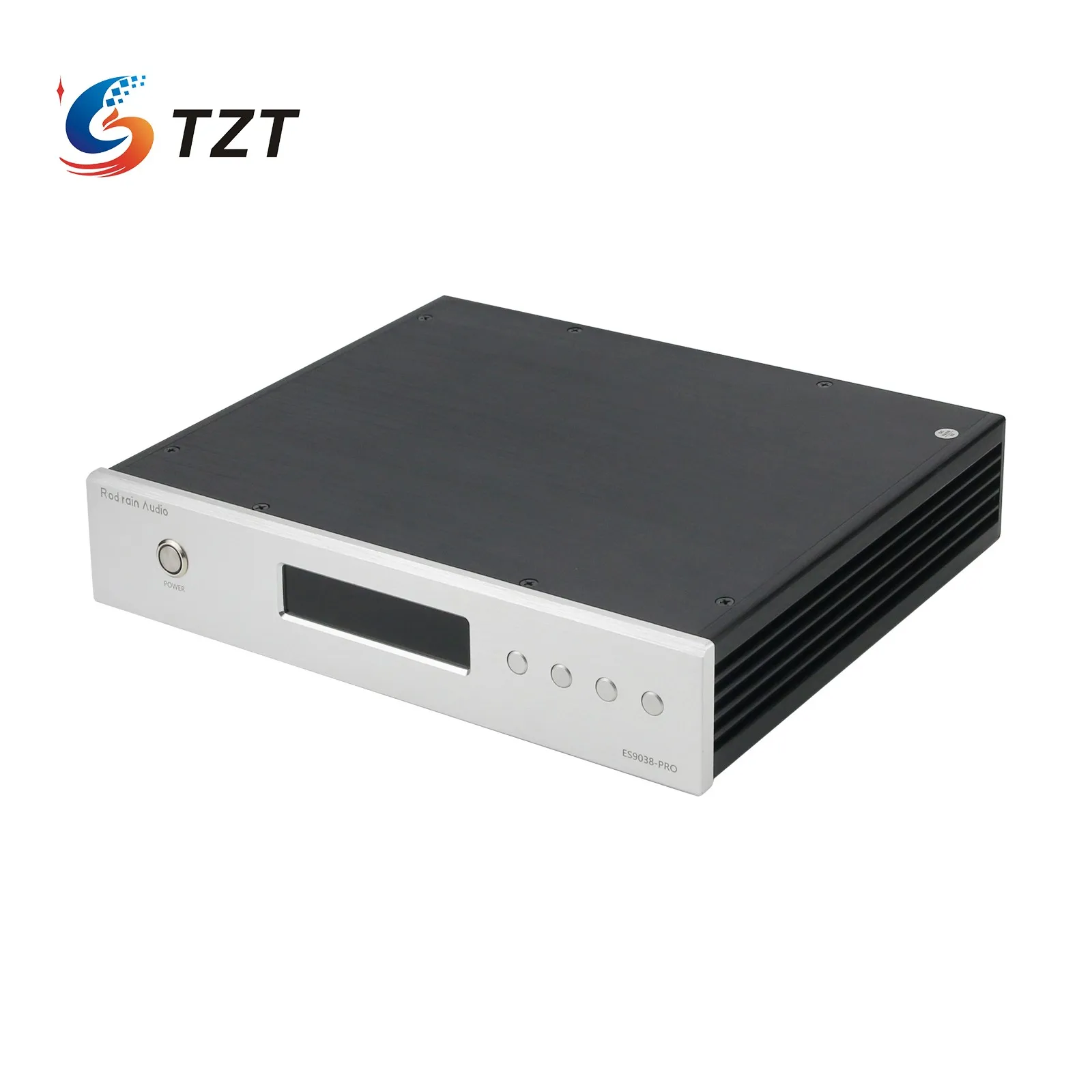 TZT DA380 Flagship Dual-core amplificador decodificador totalmente equilibrado ES9038PRO decodificador DAC Amp Bluetooth 5.1-versão padrão
