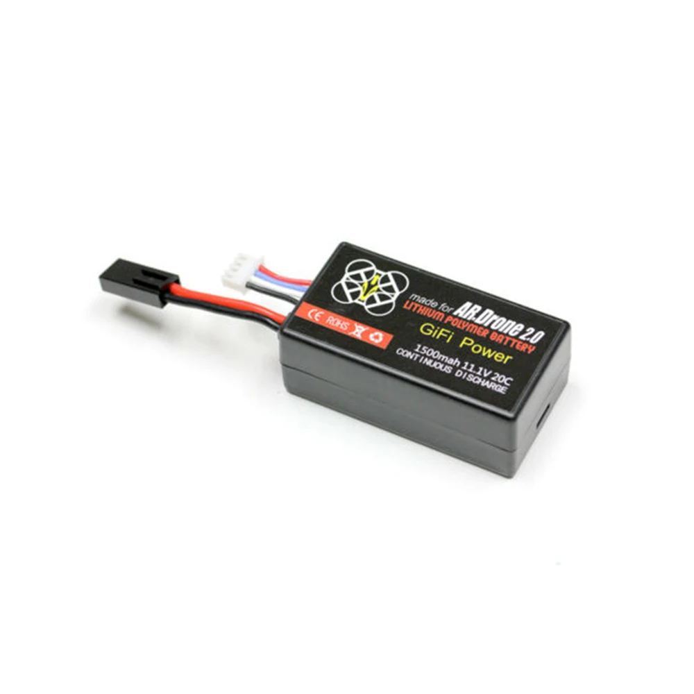 Non-OEM LiPo Battery For PARROT AR.DRONE 2.0& 1.0 Quadricopter 1500mAh 11.1V 20C