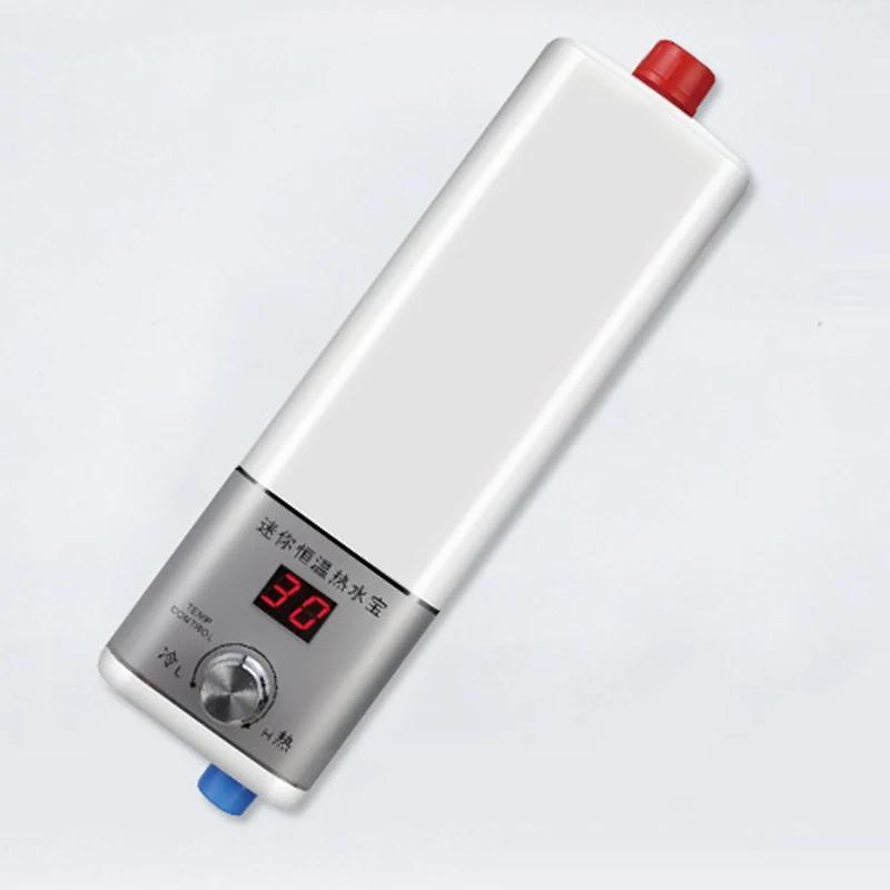 5500W 미니 주방 인스턴트 온수기 디지털 온도 조절 전기 온수기, 주방 욕실 220v