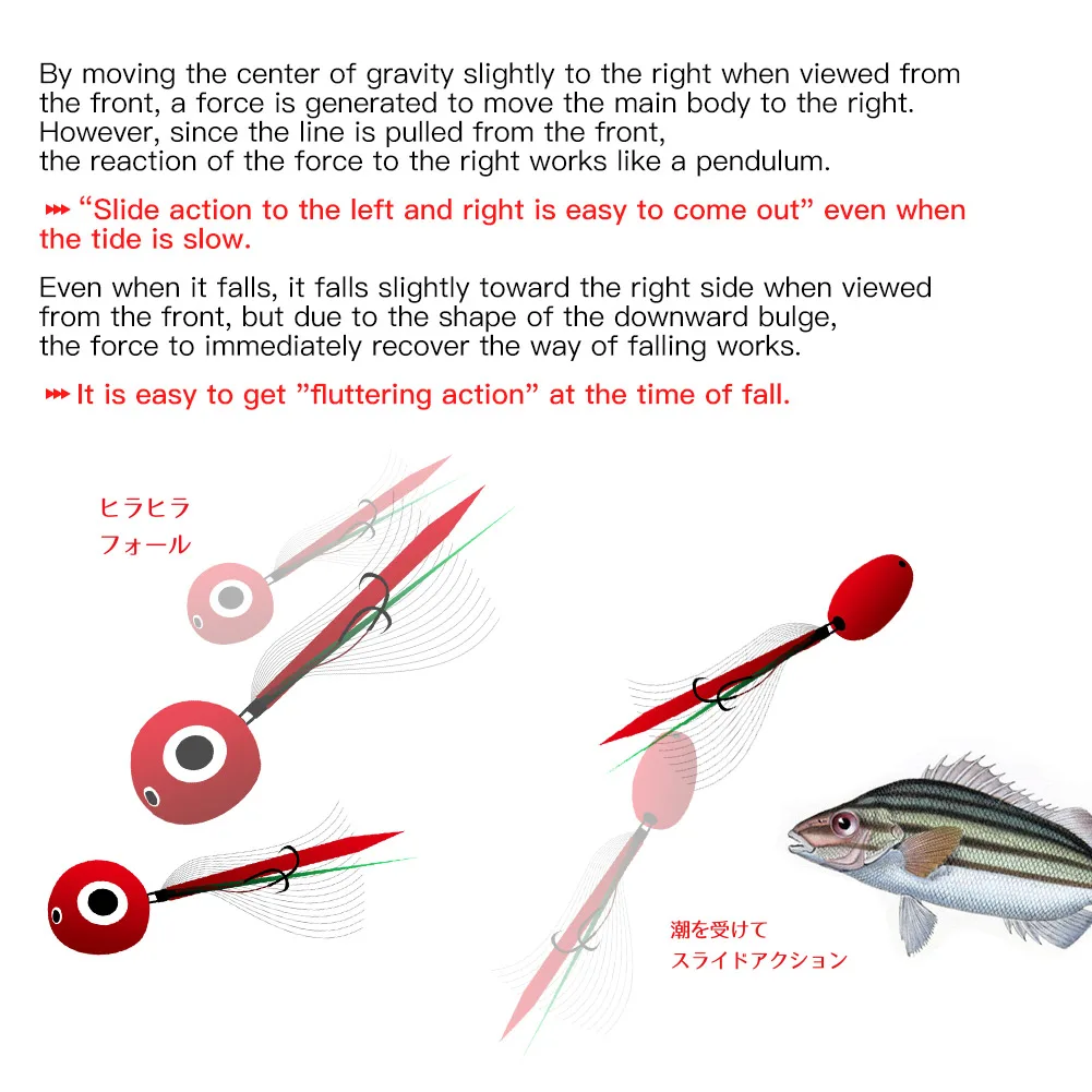 Noeby Kabura Tenya – Sea Jig para pargo agua salada - imagen 4