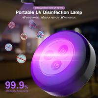 Portable UV Lamp Ultraviolet LED Germicidal Light 365nm UVC bulb Disinfection Sterilization Cabinet  for Home Kitchen