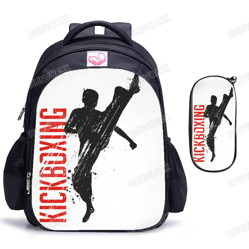 Martial Arts JUDO Backpack Waterproof 16inch Students School Bags boys girls bookbag Cosplay Travel Bag Knapsack