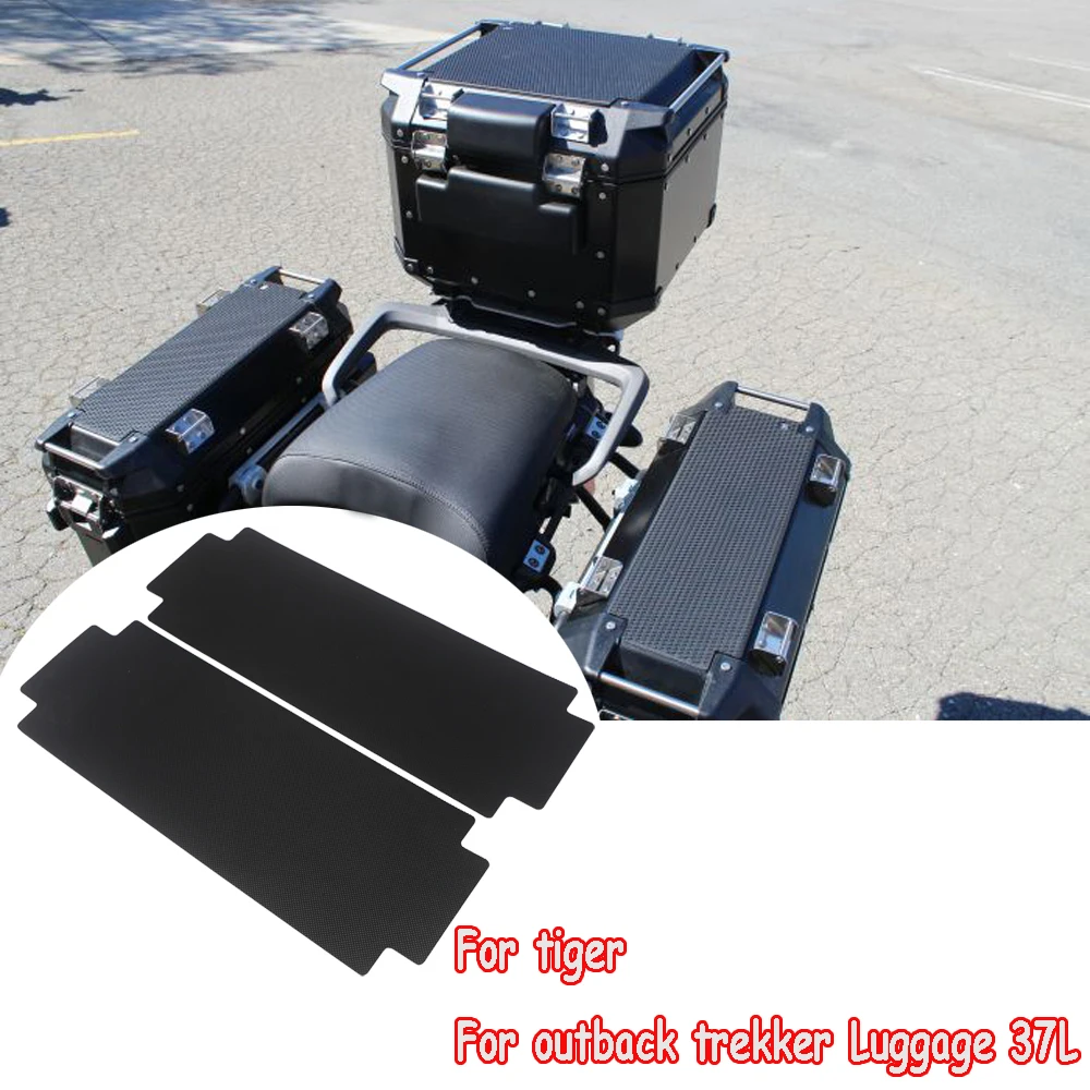 For outback trekker Luggage 37L Cases For tiger 800 XC Motorcycles Side Case Pads Pannier Cover