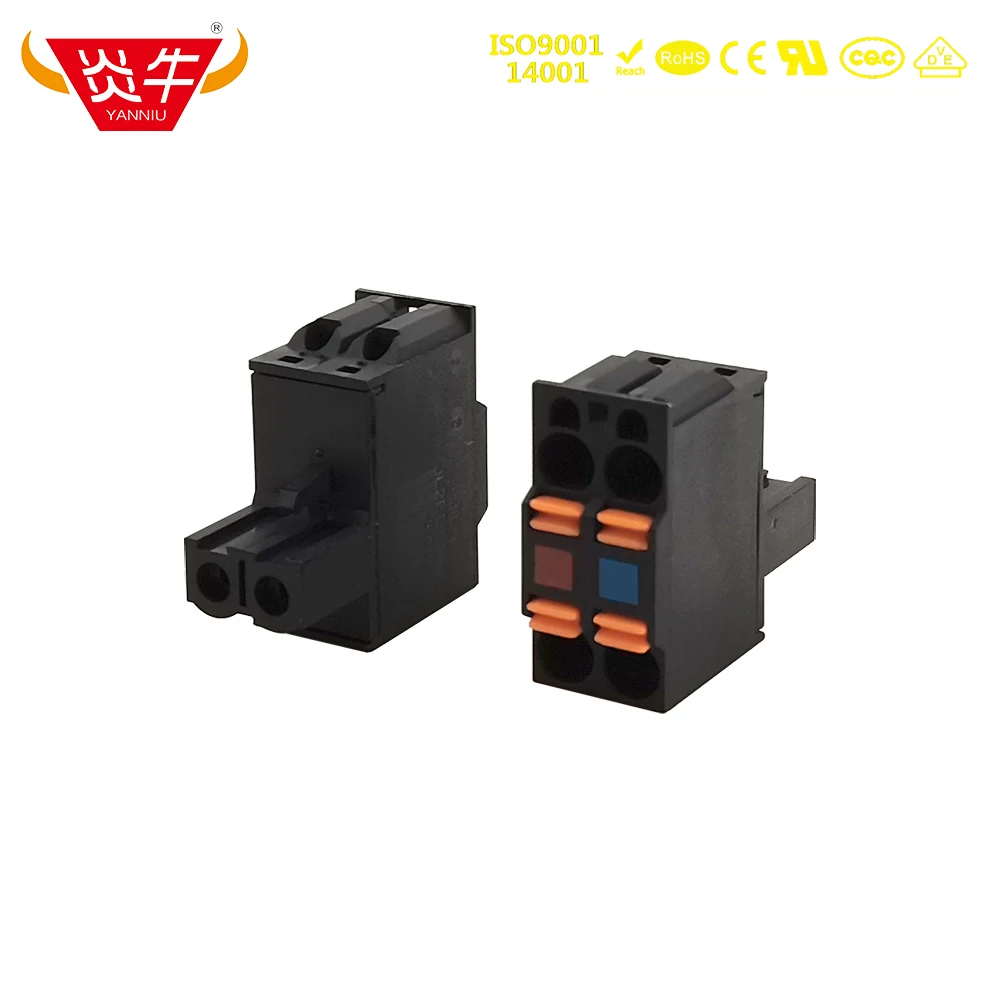 PLC Servo Drives Industrial Control 2P PCB CONNECTOR PLUG-IN TERMINAL BlOCK 2EDGKDH 5.08mm 2PIN TFKC 2,5 ST 196260 PHOENIX