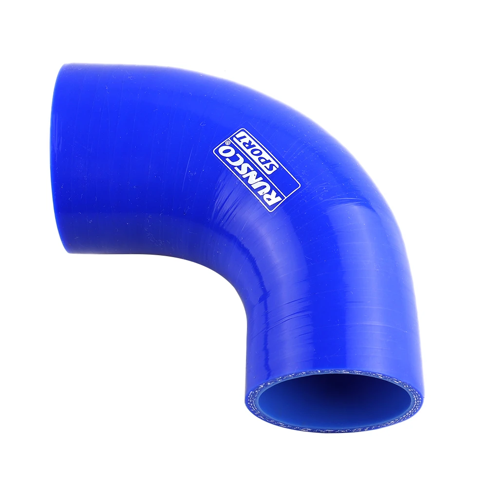 ID 38 45 51 63 76 89mm Silicone Elbow 90° Hose Connector Intercooler Turbo Air Intake Pipe Coupler Silicone Hose