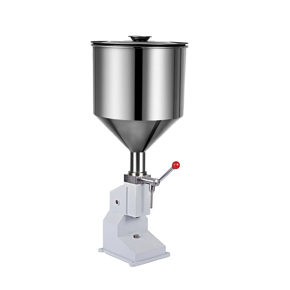 Máquina de llenado Manual A03, para jabón líquido, crema, aceite, relleno de grado alimenticio, 5-50ml, envío por aire