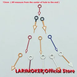 LARIMOKER Green Light GMT watch hands fit Mingzhu DG 3804 Movement