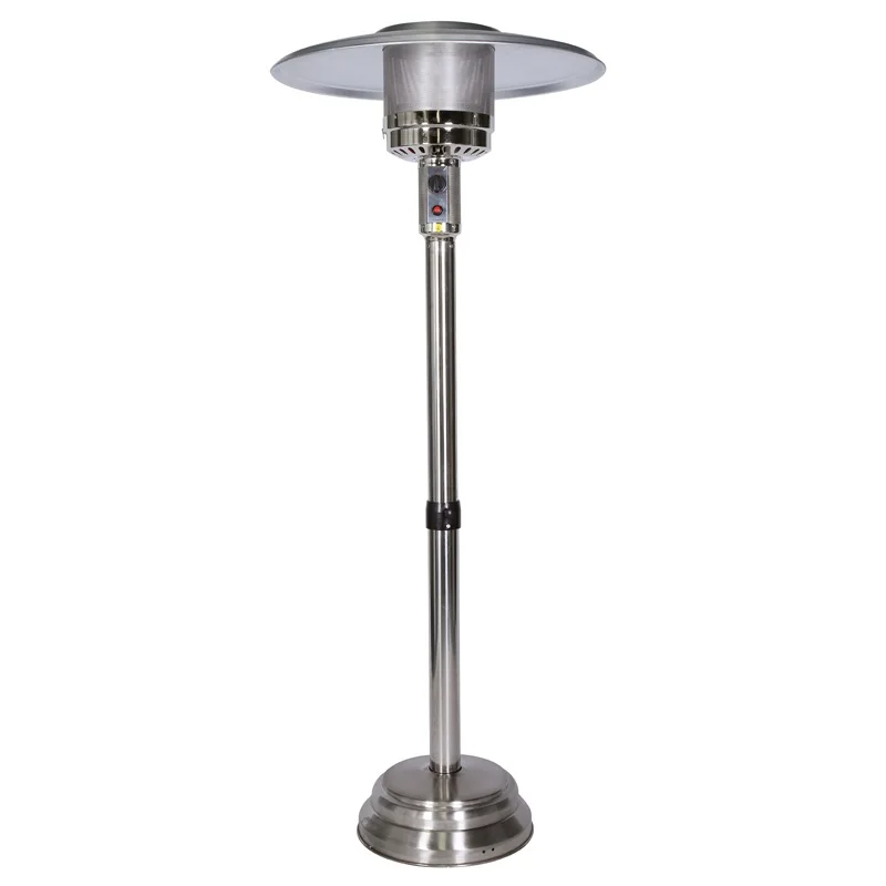 Erdgas-Terrassenheizung im Pilzstil mit 13.000 W, hergestellt in China, Naturgas-Terrassenheizung aus Edelstahl