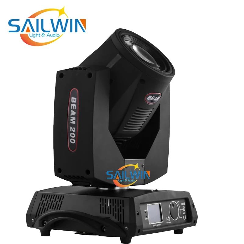 

SAILWIN LIGHT Stock Lyre 7R 230W Sharpy Moving Head Beam Light Stage Moving Head Light DMX Stage Lighting With Static Gobos