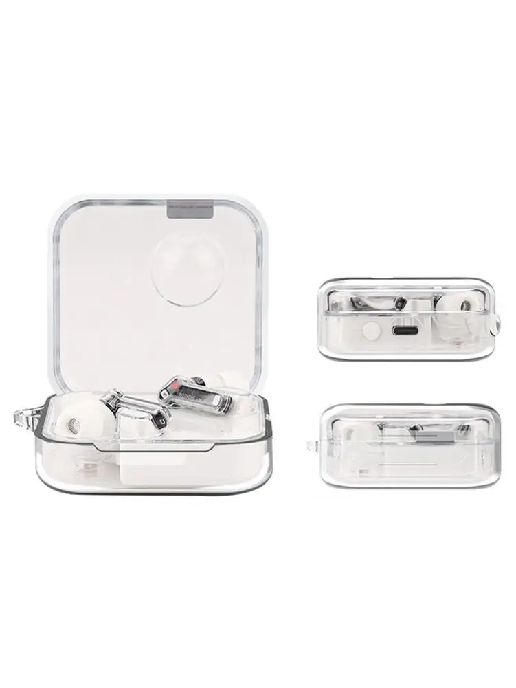 Silicone Case Shell For Nothing Ear(1) Earphone Protective Cover Transparent Protective Case For Nothing Ear(1) Earphone Case