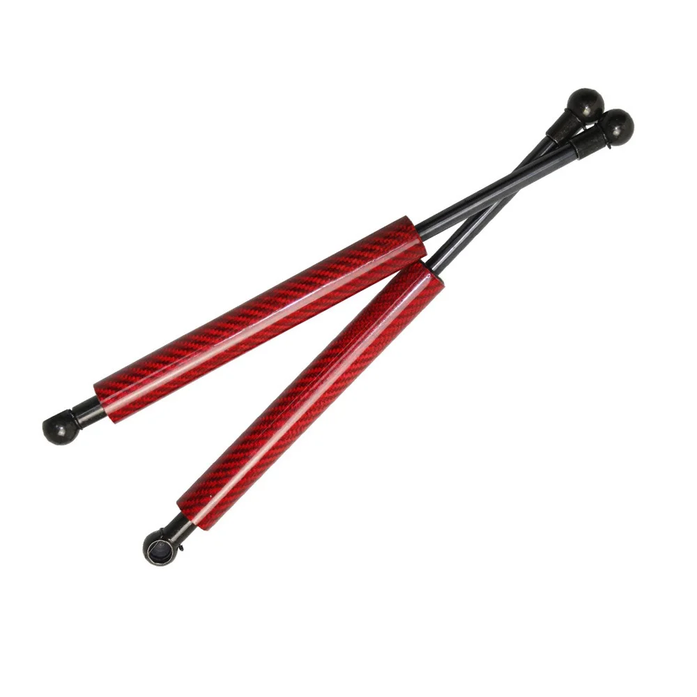 Dampers for Opel Corsa D (S07) 2006-2014 Vauxhall Corsa Front Hood Bonnet Modify Gas Struts Carbon Fiber Lift Support Spring Rod