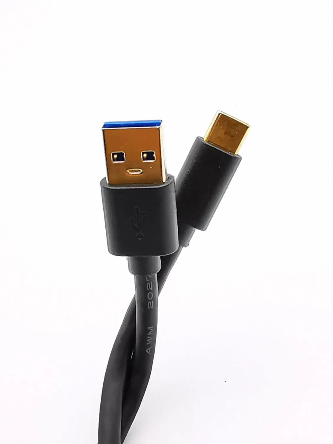 USB 3.1 نوع C USB-C موصل الذكور إلى معيار USB 3.0 نوع الذكور كابل بيانات كابل شحن سريع لجهاز Type-C 50 سنتيمتر 1 متر 1.8 متر