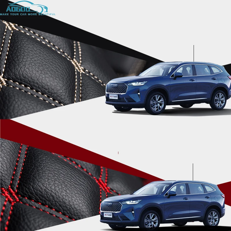 For Haval H6 2022 2023 Trunk Mats Leather Durable Cargo Liner Boot Carpets Rear Interior Decoration Accessories Full Covers