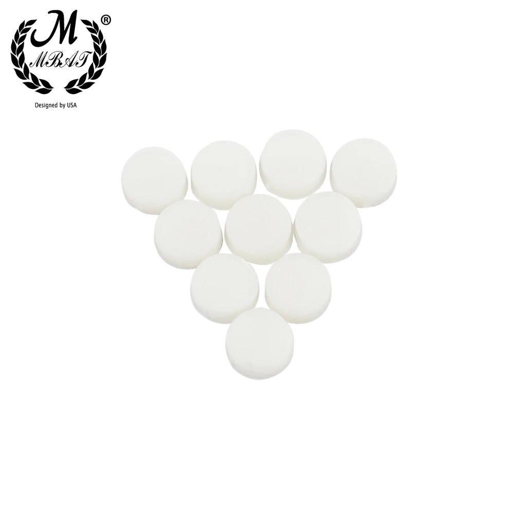 M MBAT 10Pcs Flute Plugs Rubber Sound Open Hole Plugs Soft Cover Flute Hole Woodwind Instrument Repair Maintenance Accessories