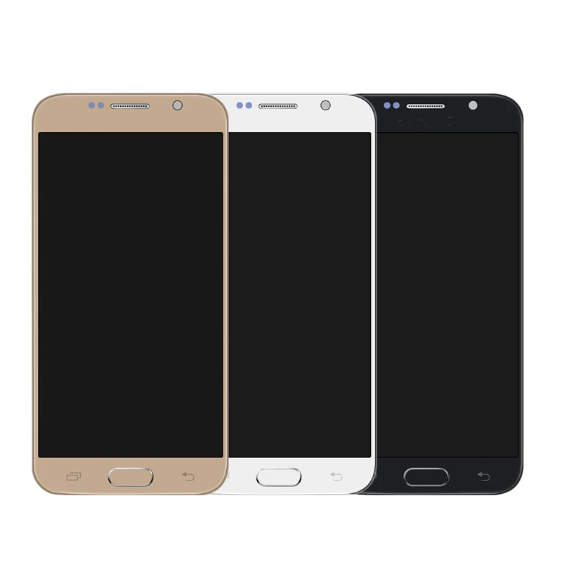 شاشة Lcd لسامسونج غالاكسي s6 g920 g920f ، شاشة تعمل باللمس ، تجميع محول الأرقام ، استبدال ، قطع غيار إصلاح ، اختبار