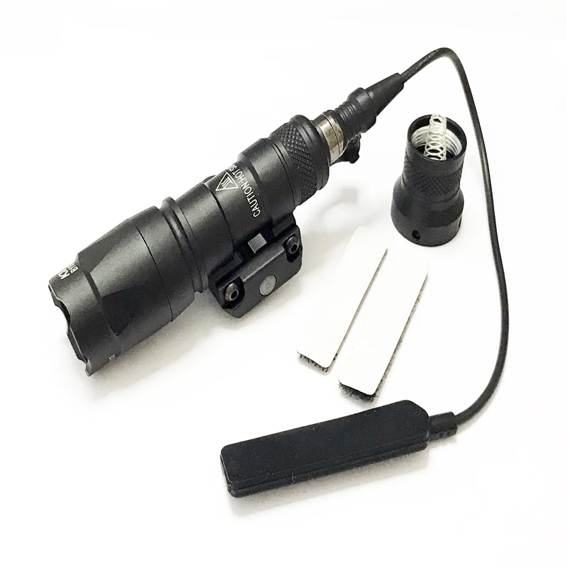 

Tactical M300 Weapon Light Constant / Momentary Scout Light Waterproof Rifle Hunting M300A Flashlight Fit 20mm Picatinny Rail