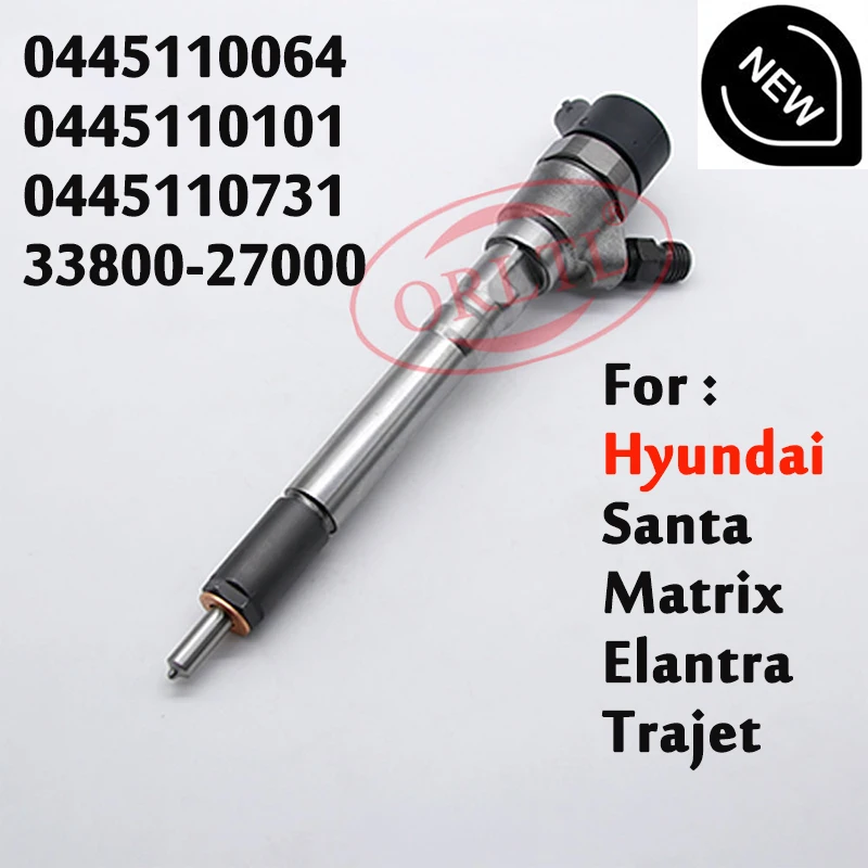 

0445 110 064 Genuine Diesel Injector 33800 27000 Injector 0 445 110 064 for Hyundai Kia 33800-27000 33800-27010 0445110064