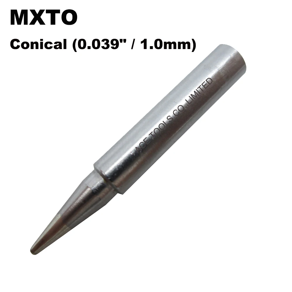 

5 PCS MXTO Soldering Tips Conical 1mm Replacement Fit For WELLER WSD71 WSDT1 WP70 Station Iron