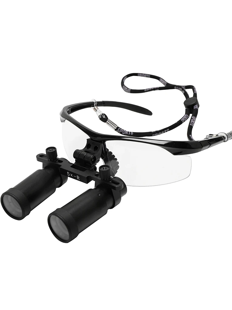 Dental Binoculars 5X Dental Magnifying Glass for Dentistry Dental Loupes Surgical Magnifiers Dentist Binoculars