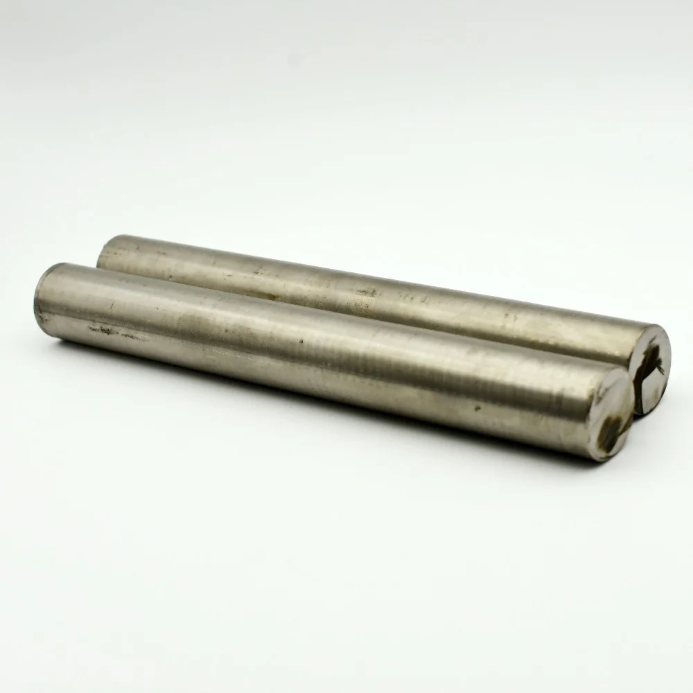 TA2 titânio Rod Bar para a indústria, DIY Rod Bar, comprimento 100mm, diâmetro 10, 12, 14, 15, 16, 18, 20, 22, 30, 40 mm