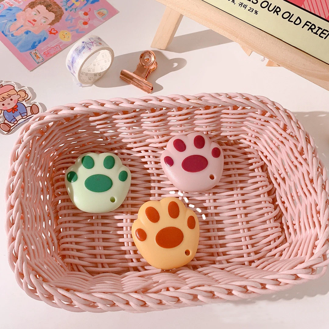 Kawaii Leuke Mini Cat Claw Mes Kantoor Papier Mes Draagbare Mini Draagbare Handgemaakte Mes Leuke Roze Zakmes