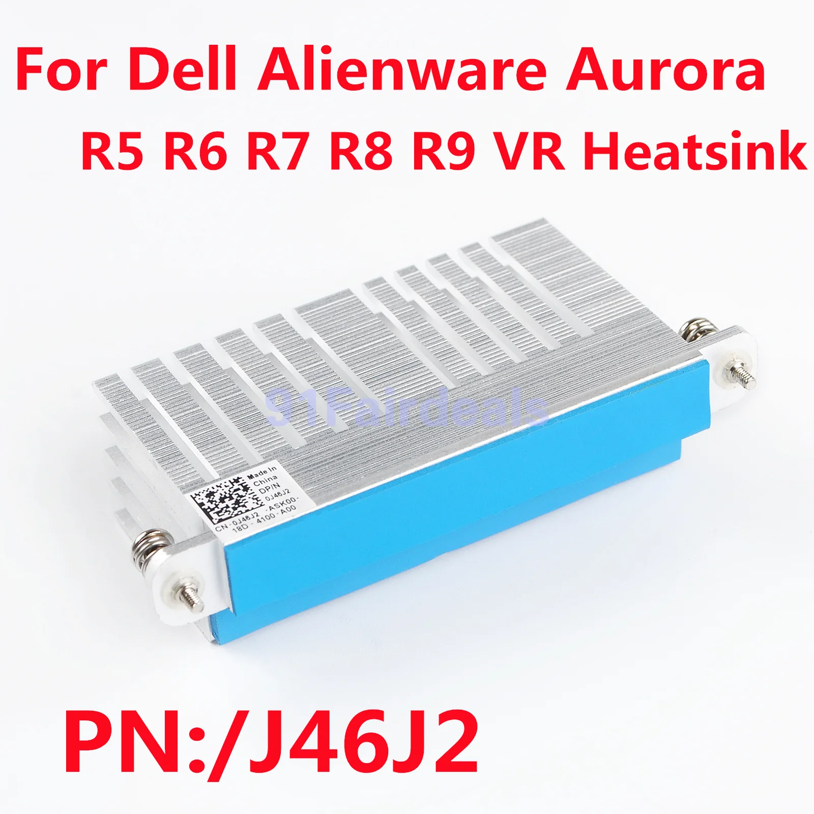 Neue VR Spannung Regler VRM Kühlkörper Thermal Module für Dell Alienware Aurora Ryzen R5 R6 R7 R8 R9 R10 4D5V9 j46J2