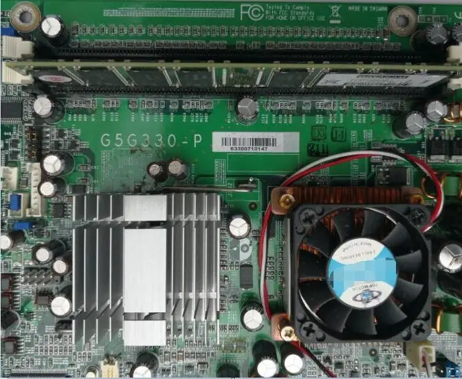 G5G330-P 100% OK Original Embedded IPC Mainboard 855 ATX Industrial Motherboard 2*PCI 4*COM 2*LAN with RAM CPU