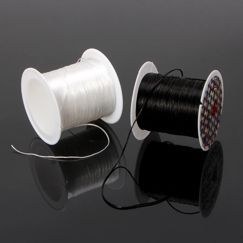 2022 New Elastic Clear Beading Thread Stretch Polyester String Cord for Jewelry Making
